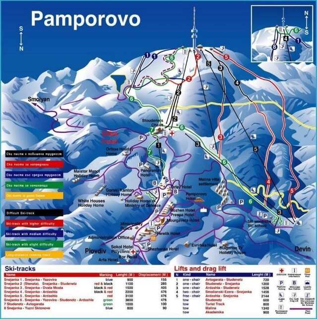 Дома для отпуска Elitza Villa Пампорово-43